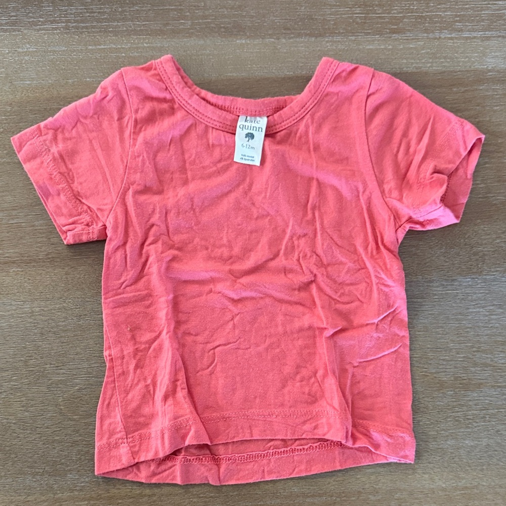 Kate Quinn coral short sleeve